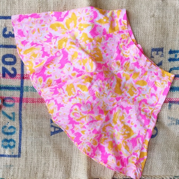 Lilly Pulitzer Dresses & Skirts - Lilly Pulitzer Pink, White, & Orange Circle Skirt